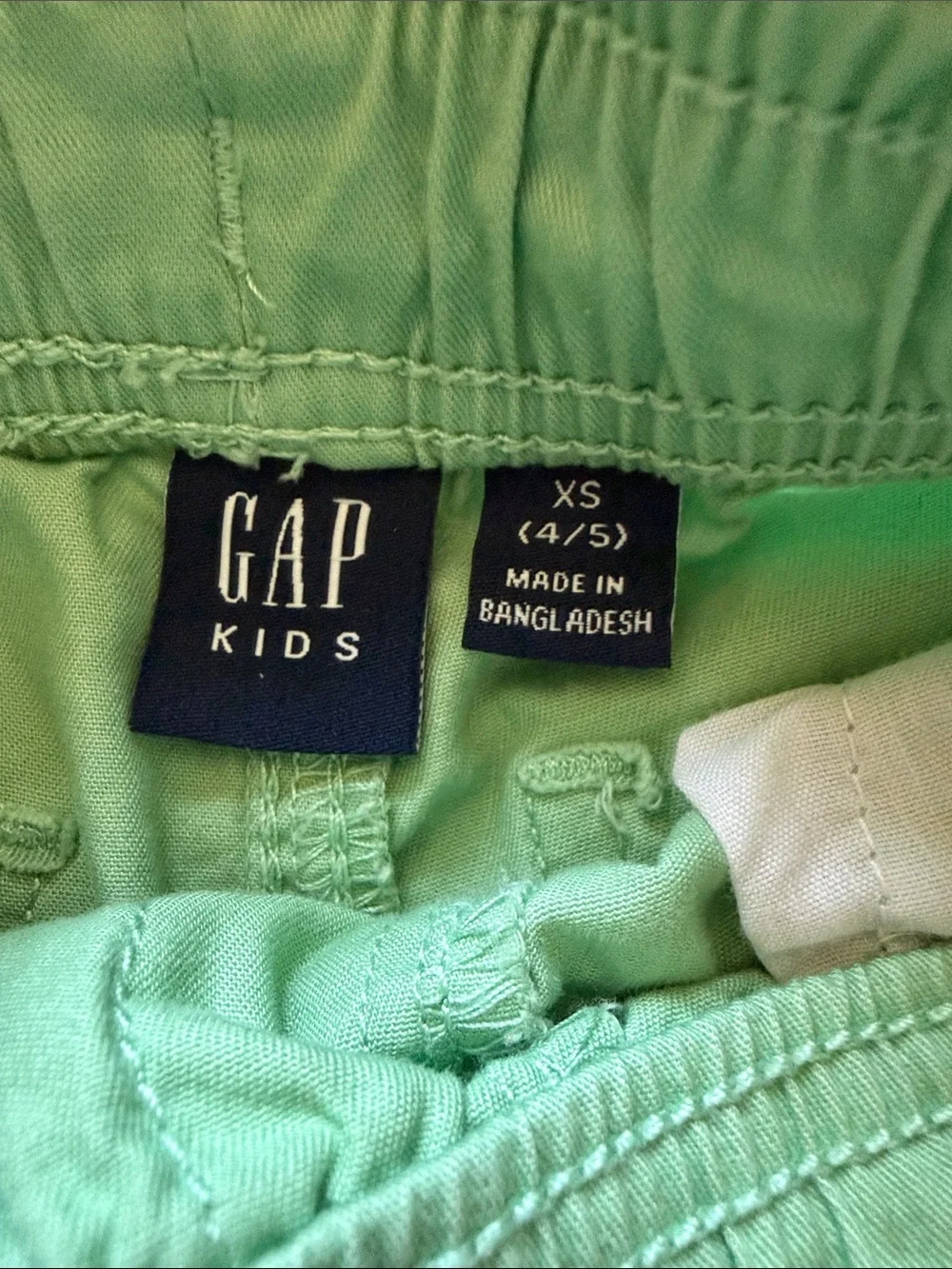 GAP Mint Green Elastic Waist Shorts